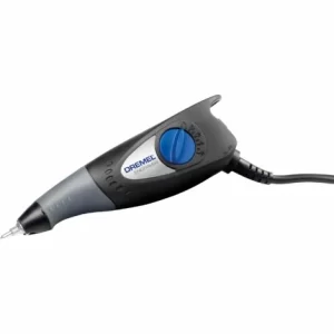 Brandneu ❤️ Dremel Gravierer Arts&Crafts, 2 Auswechselbare Karbidspitzen, 1 Auswechselbare Diamantspitze, 4 Gravierschablonen 😍 9
